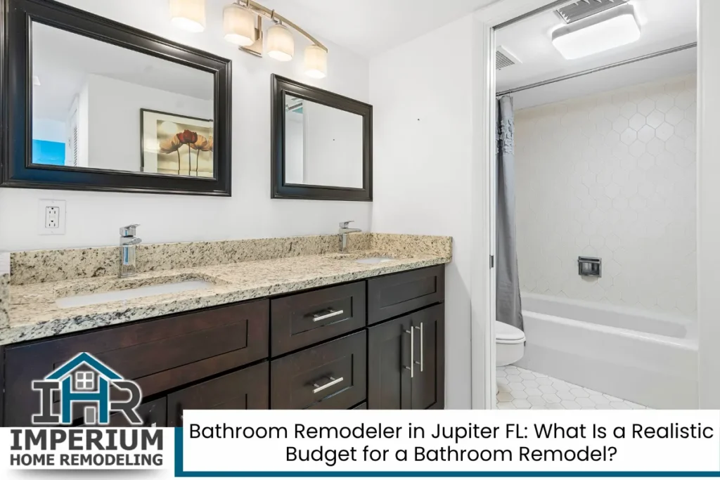 Bathroom Remodeler in Jupiter FL What Is a Realistic Budget for a Bathroom Remodel