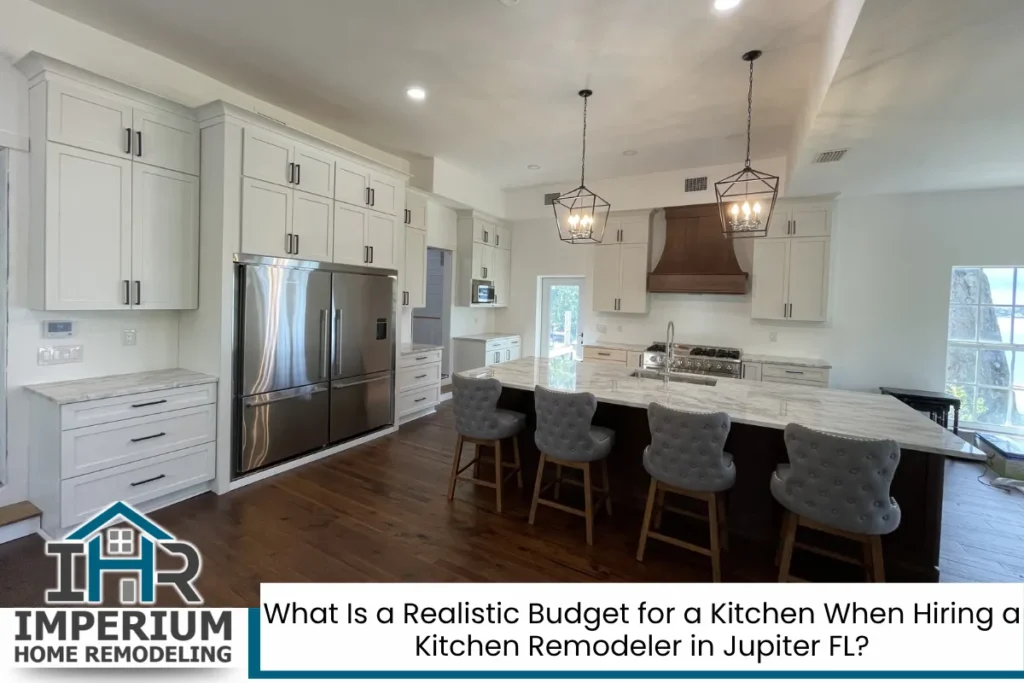 What Is a Realistic Budget for a Kitchen When Hiring a Kitchen Remodeler in Jupiter FL